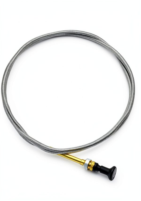 Push Pull Choke Cable YGQ Chrome for Tractors-1