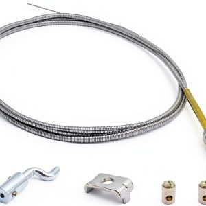 Push Pull Choke Cable YGQ Chrome for Tractors-0