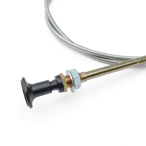Push Pull Choke Cable YGQ Chrome for Tractors-5