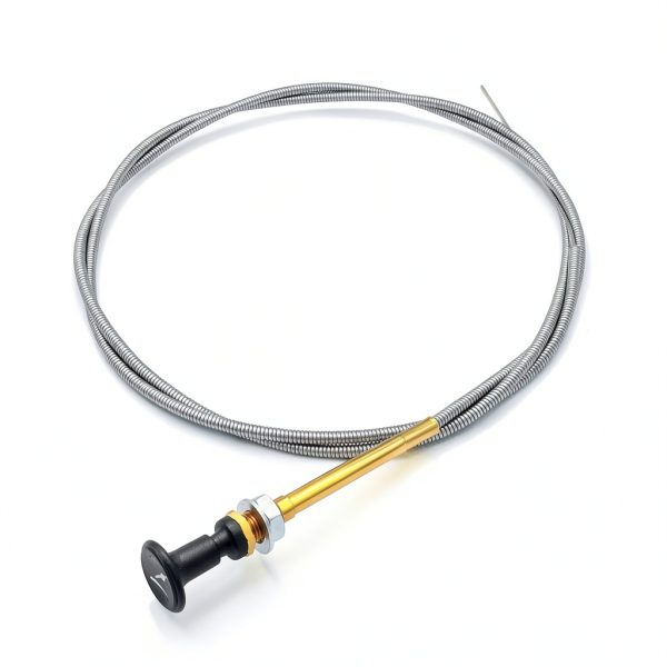 Push Pull Choke Cable YGQ Chrome for Tractors-3