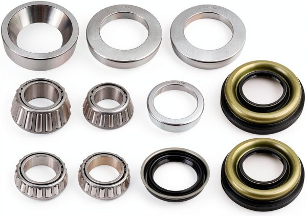 Rear Differential Bearings AUTOKAY Metal Durable-2