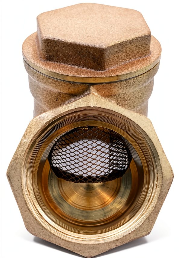 Y Strainer 3/4 Brass Sediment Filter Attachment Water Filter with 40 Mesh Filter Screen Plastic Inline Hose Filter Twist-On 0.75 Inch DN20 0-3