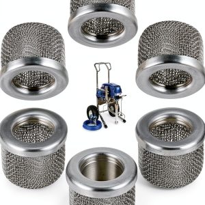 Pump Inlet Strainer 181-072 Tllsdss Steel 6-Pack for Graco Sprayers-0